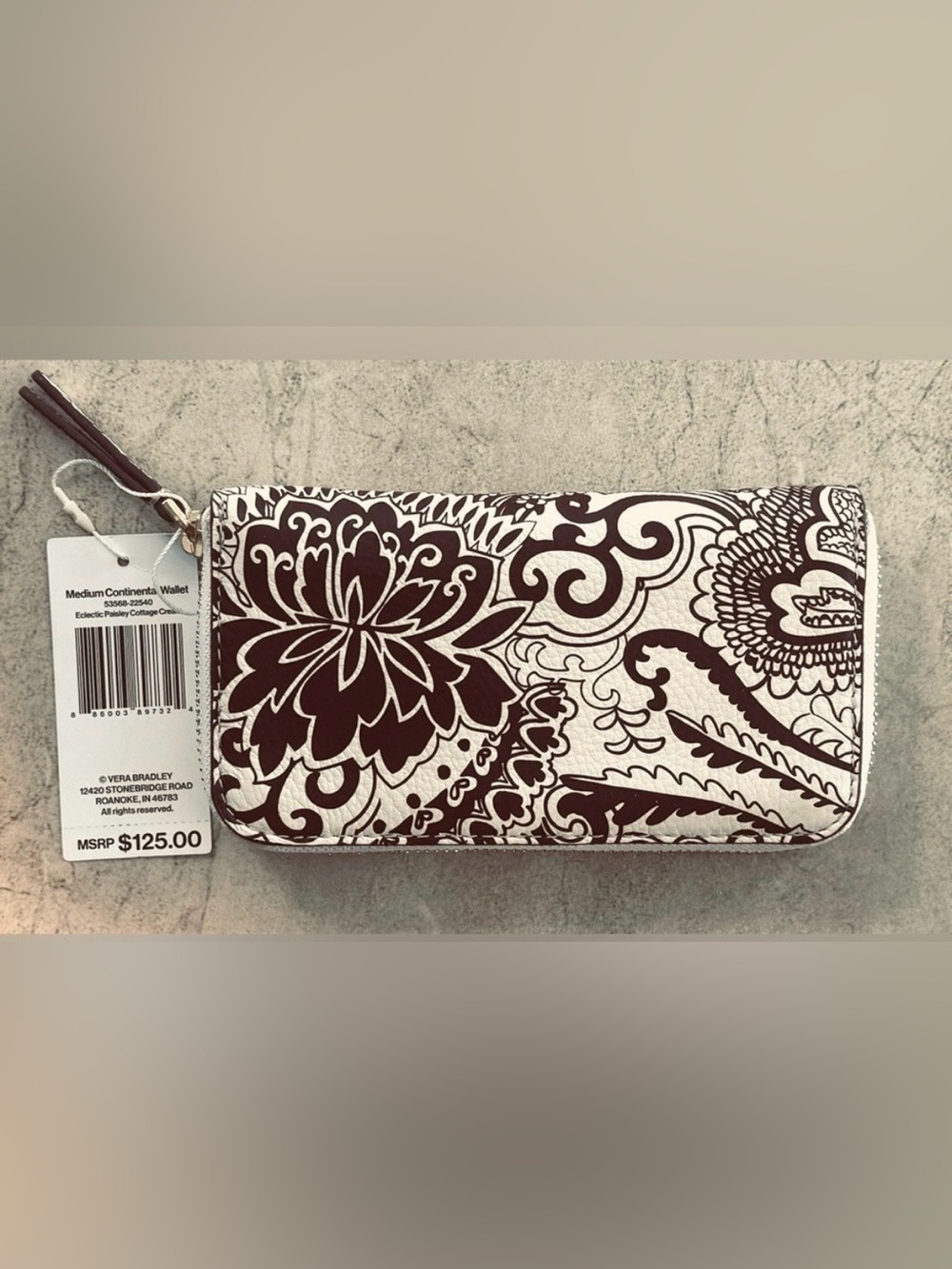 Vera Bradley Medium Continental Walleto - Picture 5 of 12